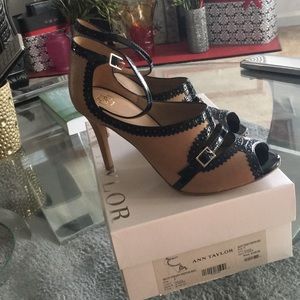 Strappy Peeptoe Heels